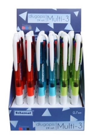 Tříbarevná propiska