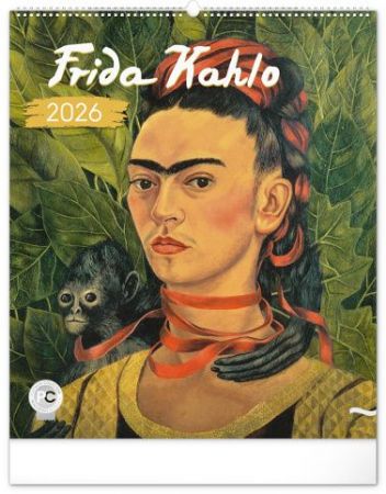 Kalendář nástěnný Frida Kahlo 2026, 48 x 56 cm / PGN-35369-L