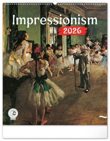 Kalendář nástěnný Impresionismus 2026, 48 x 56 cm / PGN-35187-L