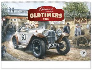 Kalendář nástěnný Oldtimers – Václav Zapadlík 2026, 64 x 42 cm / PGN-35192-L