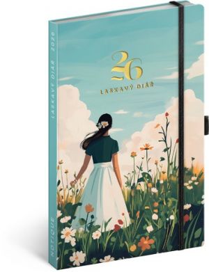 Diář týdenní Laskavý 2026, 13 x 21 cm / PGD-35688