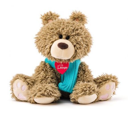 Medvěd Bariboo se šálou malý 25 cm