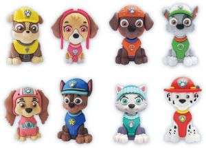 Figurka Paw Patrol v kapsli/kouli 65 mm