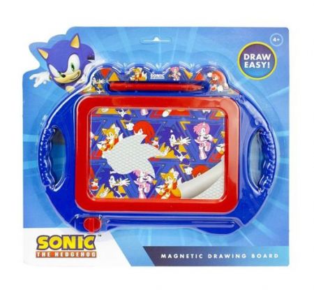 Magnetická kreslící tabulka Ježek Sonic 23x17 cm