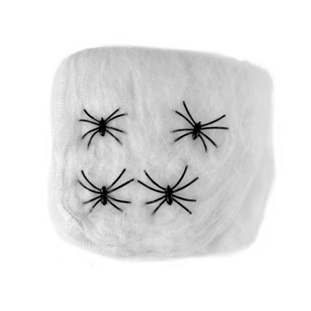 Dekorace pavučina s pavouky