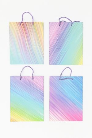 Dárková taška M 18x23x8cm -Pastelová elegance  