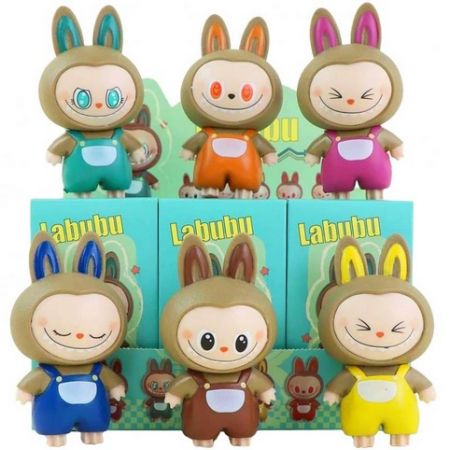 Labubu – Sběratelské figurky v barevných overalech