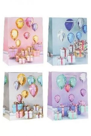 Dárková taška M 18x23x8cm -Balónková oslava