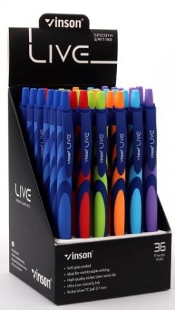 Kuličková tužka Vinson Live F20 balení