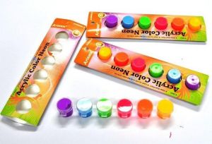 Mini akrylové barvy NEON