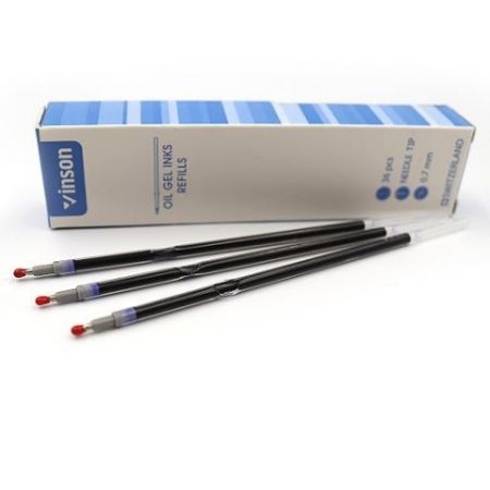 Náhradní náplň Vinson Oil gel 107mm; 0,7 mm; balení 36ks