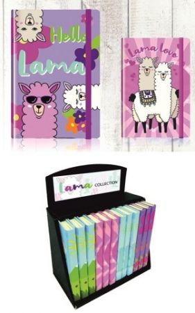 Bezdatumový kapesní diář Lama Collection 90x140 mm