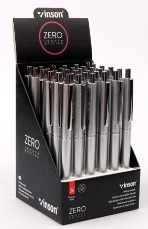 Kuličková tužka Vinson Zero Silver Z4
