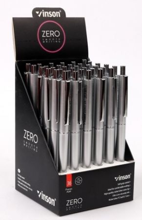 Kuličková tužka Vinson Zero Silver Z4