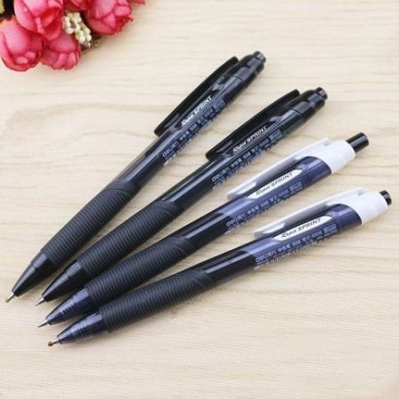 Kuličkové pero S08 Deli gel ink pen 0,5 mm modré; balení