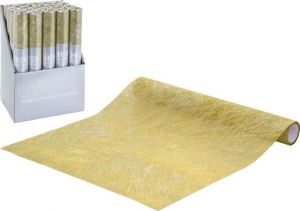 Organza Decopaper 28x250cm zlatá 5AS