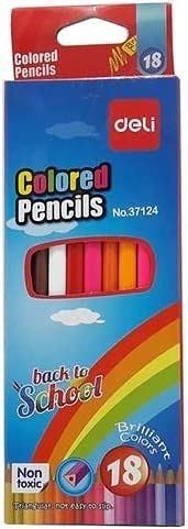Pastelky Deli, 18 barev 37124