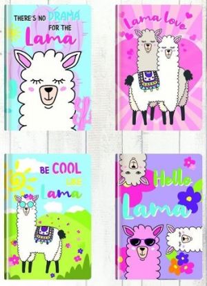Školní sešit A4 Lama Collection desky 300g soft cover, 52 listů linka