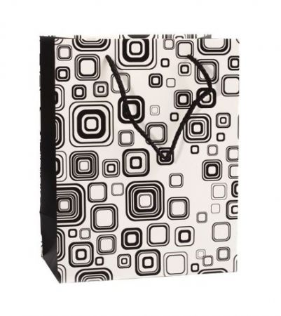 Taška dárková geometrické vzory 848 S 193x180x100mm
