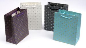 Taška dárková motiv 748 S 193x180x100mm Gliter