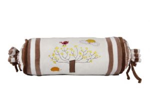 Polštářek válec "Zahrada" 38x16cm