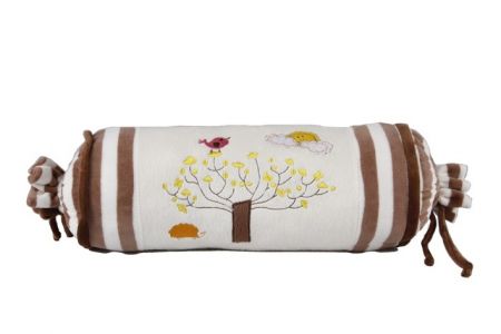 Polštářek válec "Zahrada" 38x16cm