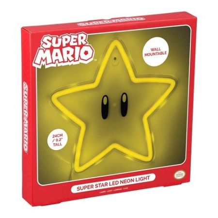 Super Mario LED světlo Super Star