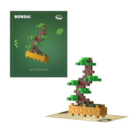 Plus-Plus Kytky Zelená bonsaj