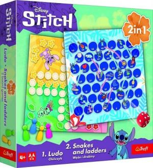 Společenská hra 2v1 - Lilo &amp; Stitch
