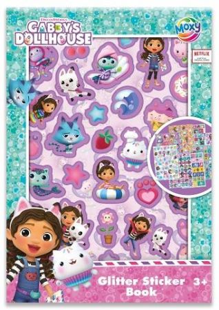 Třpytivé samolepky Gábinčin kouzelný domeček A5 8 archů