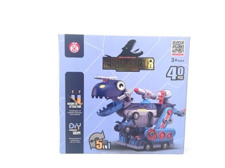 Magnetická stavebnice dinosaurus