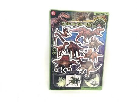 Dinosauři + hvězdičky svítící ve tmě