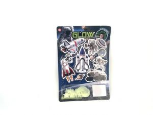 Vesmír doplňky svítící ve tmě