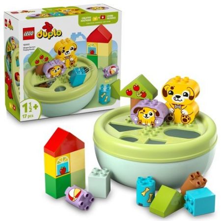 LEGO® DUPLO® 10441 Třídění tvarů: Domeček pro štěňátka