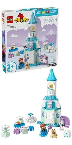 LEGO® DUPLO® | Disney 10455 Ledové království: Anna a Elsa a oslava na hradě