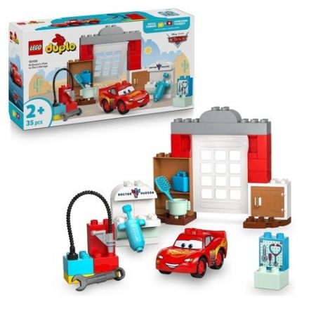 LEGO® DUPLO® | Disney 10456 McQueen a návštěva v garáži doktora Hudsona