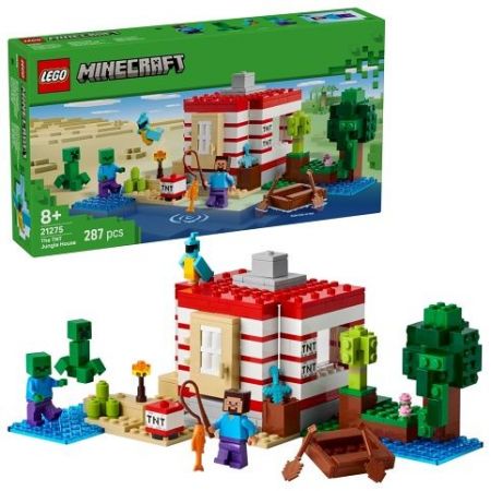 LEGO® Minecraft® 21275 TNT dům v džungli