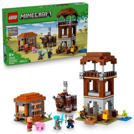 LEGO® Minecraft® 21278 Základna plenitelů a Ničitel