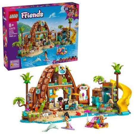 LEGO® Friends 42673 Rodinná dovolená u pláže