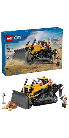 LEGO® City 60466 Žlutý buldozer