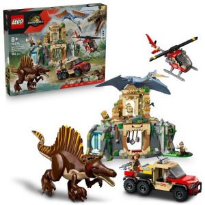 LEGO® Jurassic World 76976 Letecká mise se spinosaurem a quetzalcoatlem