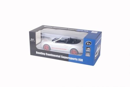 1:14 RC Bently GT Supersport kabriolet bílé/černé