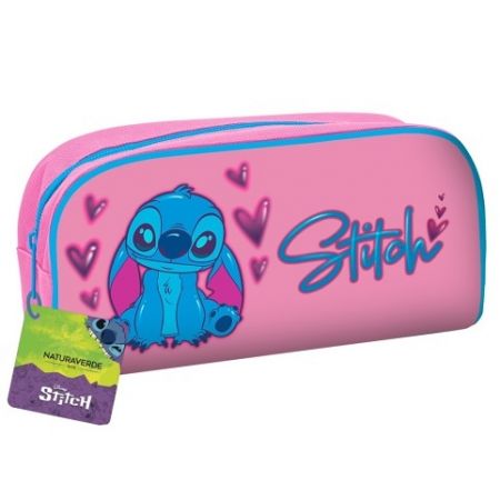 Kosmetická taštička Stitch + sprchová pěna+šampón 100 ml