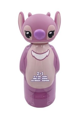Pěna do koupele + šampón Stitch Angel s přísavkou 2v1 2x 300 ml
