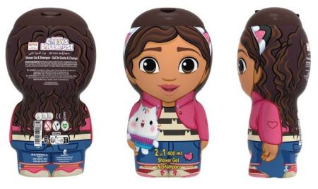 Sprchvoý gel a šampón 2D 2v1 400 ml Gábinčin kouzelný domeček