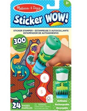 Melissa & Doug sticker wow samolepky dinosauři
