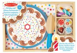 Melissa & Doug narozeninová dort set