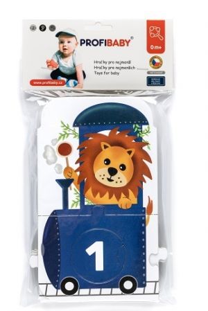 Puzzle ZOO vláček s čísly