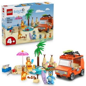 LEGO® Bluey 11202 Bluey a rodinný výlet autem na pláž