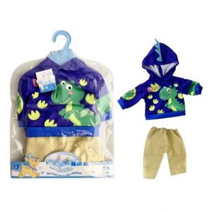 Šaty pro panenku s doplňky